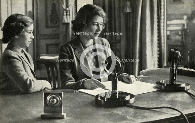 'Broadcasting to the Children of the Empire - 13th October, 1940', 1947. Creator: Unknown.