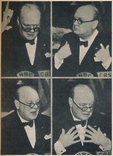 Broadcasting to the Empire and America c1945. Creator: Unknown