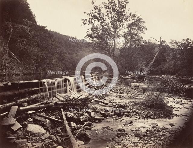 Broadhead?s Creek, Delaware Water Gap, 1863. Creator: John Moran.