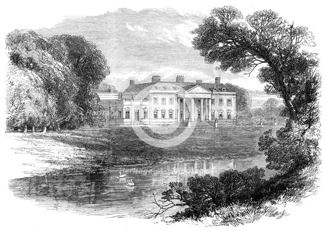 Broadlands, near Romsey, Hants, the country seat and birthplace of Lord Palmerston, 1865. Creator: Unknown.