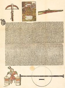 Broadside: An Invitation to an Arms Competition, in or after 1501. Creator: Unknown