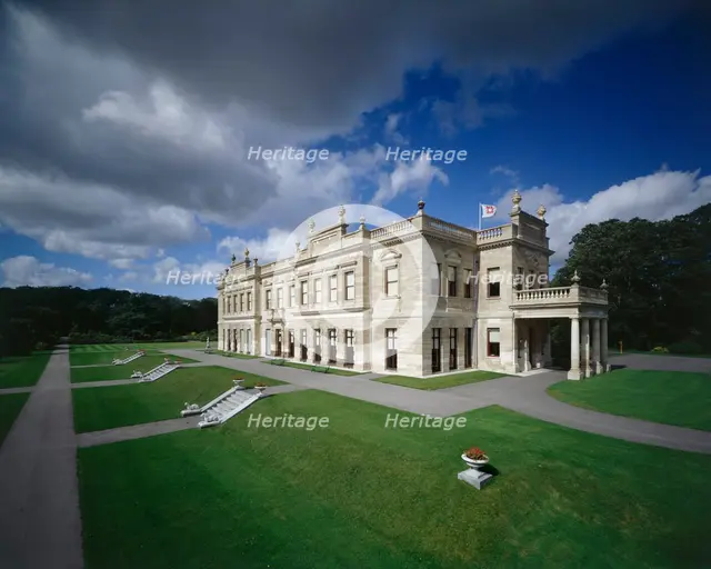 Brodsworth Hall and Gardens, South Yorkshire, late 20th or early 21st century. Artist: John Critchley.