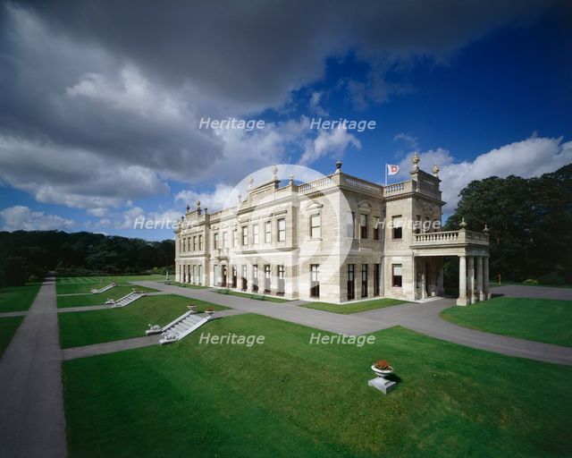 Brodsworth Hall and Gardens, South Yorkshire, late 20th or early 21st century. Artist: John Critchley.