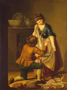 Broken Dishes, 1781. Creator: Per Hillestrom