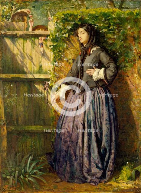 Broken Vows, 1857. Artist: Philip Hermogenes Calderon.