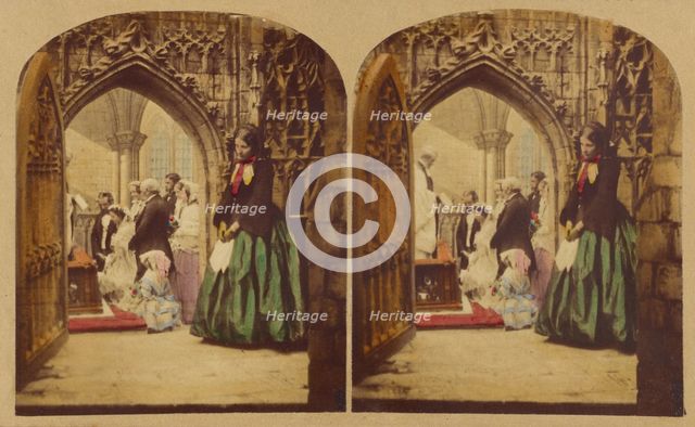 Broken Vows, about 1857. Creators: London Stereoscopic & Photographic Co, Joseph John Elliott.