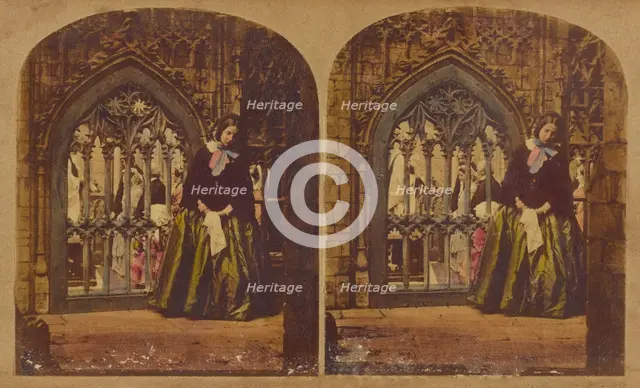 Broken Vows., about 1860. Creator: Joseph John Elliott.