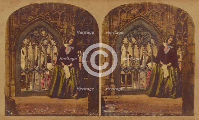 Broken Vows., about 1860. Creator: Joseph John Elliott.