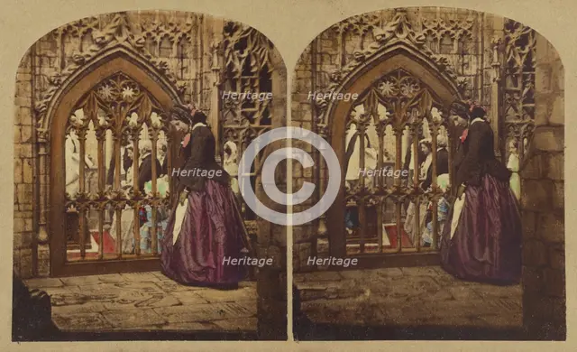 Broken Vows, about 1860. Creator: London Stereoscopic & Photographic Co.