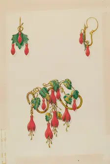 Brooch, 1935/1942. Creator: John H. Tercuzzi