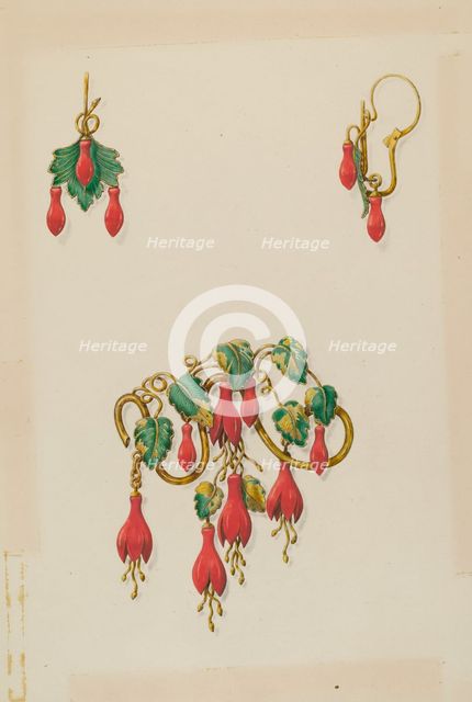Brooch, 1935/1942. Creator: John H. Tercuzzi.