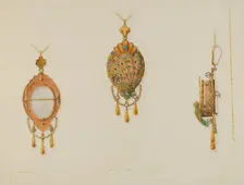 Brooch, 1935/1942. Creator: John H. Tercuzzi