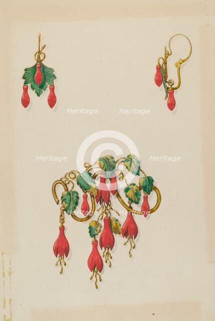 Brooch, 1935/1942. Creator: John H. Tercuzzi.