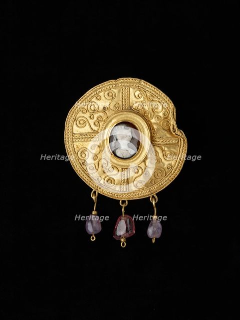 Brooch, 6th century. Artist: Unknown.