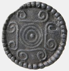 Brooch, Merovingian, 8th-9th century. Creator: Unknown