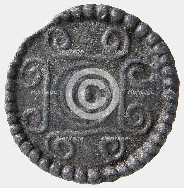 Brooch, Merovingian, 8th-9th century. Creator: Unknown.