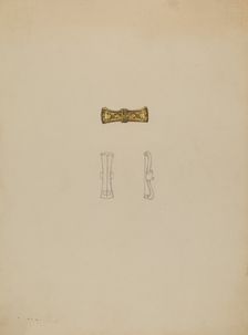Brooch, c. 1936. Creator: Marie Mitchell