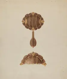 Brooch, c. 1936. Creator: Bertha Semple