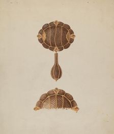 Brooch, c. 1936. Creator: Bertha Semple