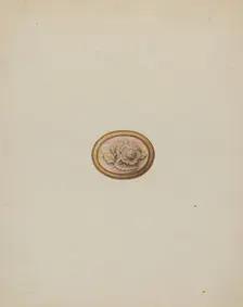 Brooch, c. 1936. Creator: Bertha Semple