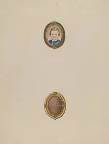 Brooch, c. 1936. Creator: Bertha Semple