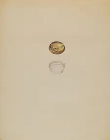 Brooch, c. 1936. Creator: Doris Beer