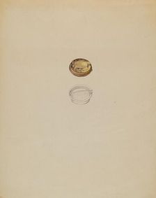 Brooch, c. 1936. Creator: Doris Beer