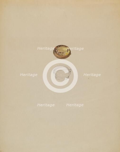 Brooch, c. 1936. Creator: Doris Beer.