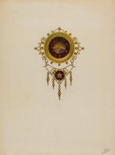 Brooch, c. 1936. Creator: Edward White