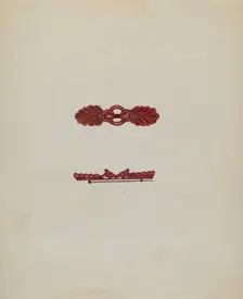 Brooch, c. 1936. Creator: Florence Stevenson