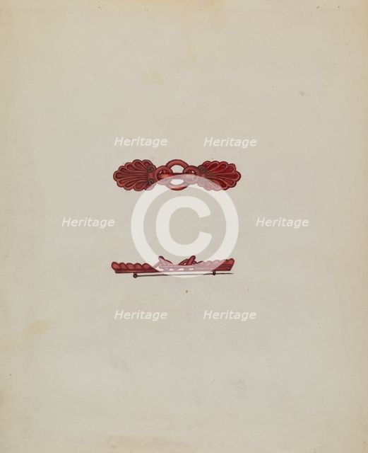 Brooch, c. 1936. Creator: Florence Stevenson.