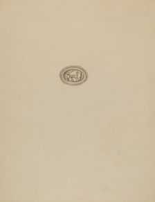 Brooch, c. 1936. Creator: Gladys Cook