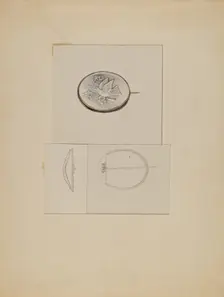 Brooch, c. 1936. Creator: John Dieterich