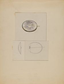 Brooch, c. 1936. Creator: John Dieterich