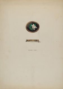 Brooch, c. 1936. Creator: Kurt Melzer