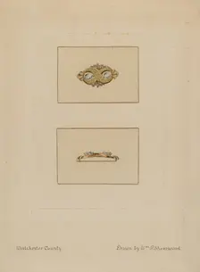 Brooch, c. 1936. Creator: William P. Shearwood