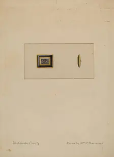 Brooch, c. 1936. Creator: William P. Shearwood
