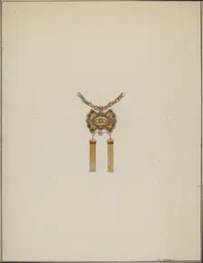 Brooch, c. 1937. Creator: Madeline Arnold