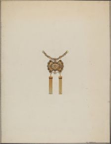 Brooch, c. 1937. Creator: Madeline Arnold