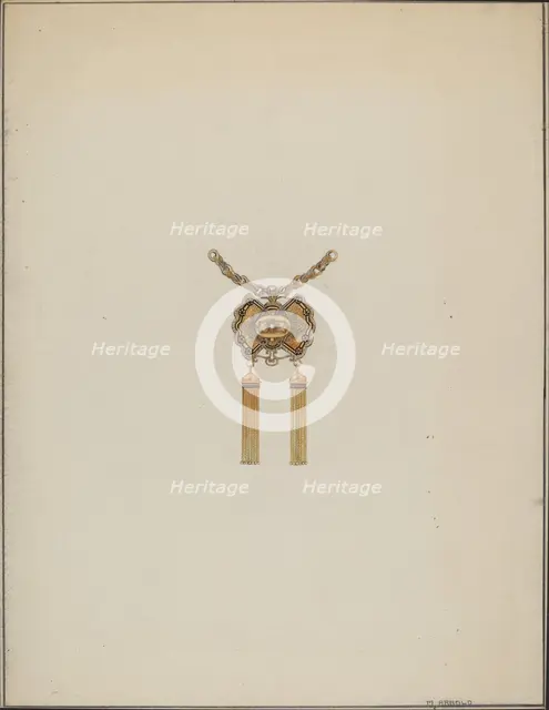 Brooch, c. 1937. Creator: Madeline Arnold.