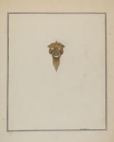 Brooch, c. 1937. Creator: Madeline Arnold