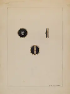 Brooch, c. 1937. Creator: Francis Jennings