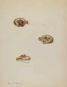 Brooch, c. 1937. Creator: John H. Tercuzzi