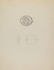Brooch, c. 1937. Creator: Sylvia DeZon