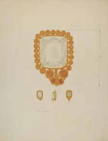 Brooch, c. 1937. Creator: Tulita Westfall