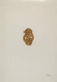 Brooch, c. 1938. Creator: Hugh Clarke