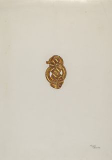 Brooch, c. 1938. Creator: Hugh Clarke