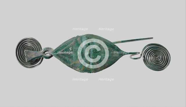 Brooch, European Bronze Age, 11th century B.C. Creator: Unknown.