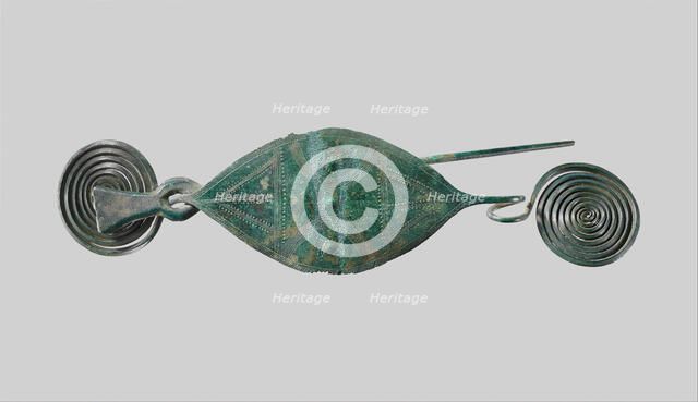 Brooch, European Bronze Age, 11th century B.C. Creator: Unknown.