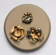 Brooch (Element of Garment Clasp), c. 1400. Creator: Unknown